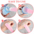 12 Pcs Facial Spatula,Cosmetic Spatula Jelly Mask Spatula Skincare Spatula Plastic Face Mask Spatula Pink Makeup Spatula Small Disposable Spatulas...