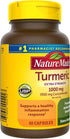 Nature Made Extra Strength Turmeric Curcumin with Black Pepper, 1000mg extract (950mg Curcuminoids) per serving, Supports Healthy Inflammation Res...