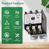 HVAC Contactor,120VAC Control compressor and Fan Motor,Safe and Reliable,Efficient and Energy-saving,Long Service Life (3Pole_40Amp)...