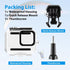 HONGDAK 60M/196FT Waterproof Housing Case for GoPro Hero 8 Black, Protective Underwater Dive Housing Case Shell with Bracket Accessories for Go Pr...