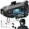 Motorcycle Bluetooth 5.4 Headset with LCD Screen,Motorcycle Helmet Speakers with 2 Mic,3D Stereo Sound,48h Music&FM,Noise Reduction and Waterproof...
