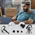 Bluetooth Earpiece for Phone Calls,Single Ear Wireless Headset with Noise Cancelling Mic,Hands-Free Earphones for Android iPhones,LED Display 500m...