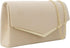 Faux Suede Women's Evening Clutch Bags for Formal Cocktail Prom Wedding Party Velvet Foldover Purse...