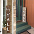Large Hey Yall Stencil Vertical - 5 Pack Hey Yall Sign Stencils Templates for Painting on Wood, Reusable Letter Stencils for Front Door Porch Wood...