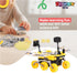 Dazmers Solar Robot Kit - Space Rover STEM Building Toys - Kids DIY Solar Power Robot Car with Gears, Screws, Solar Panels - Explore Solar Energy ...