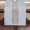 ARTABLE Rectangle Table Runner Farmhouse Fabric Home Gary Table Runners with Well-Trimmed Edge for Picnics Indoor and Outdoor Dining Holiday Long ...