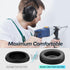 SNR 35dB Effective Noise Cancelling Ear Muffs,Ear Protection for Mowing,Adult Noise Cancelling Ear Muffs for Autism,Hearing Protection Ear Muffs f...