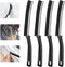 4 Pcs Hard Bristle Crevice Cleaning Brush, Multifunctional Gap Cleaning Brush Tool for Small Spaces Cleaning, Thin Crevice Cleaning Brush Suitable...