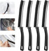 4 Pcs Hard Bristle Crevice Cleaning Brush, Multifunctional Gap Cleaning Brush Tool for Small Spaces Cleaning, Thin Crevice Cleaning Brush Suitable...