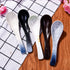 Japanese Soup Spoons Set of 5 Porcelain Soup Spoons Ramen Spoons Asian Wonton Spoons for Ramen Pho Wonton Dumpling, Dishwasher Safe...