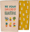 Primitives by Kathy Kitchen Dish Towel Set, Be Your Own Kind Of Beautiful, Cactus-Patterned Towels, 28" Square Dishtowels...