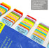 Tabs for Alcoholics Anonymous The Big Book fourth edition (Book not Included), 72 Printed Color-Coded and Laminated Tabs, with Page Markers and Al...