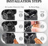 Rope Camera Wrist Strap,Camera Hand Strap Compatible with A6400 A6000 A7 IV,for Fujifilm X100V for Nikon Zf Z30 for Canon EOS R6 R7 R8 R10 Camera ...