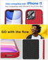 AICase for iPhone 11 Case Built-in Kickstand with Glass Screen Protector+Camera Lens,Heavy Duty Drop Protection Full Body Rugged Shockproof Milita...