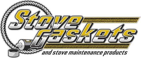 LavaLock Wood Stove Replacement Gasket for Woodburning Stoves - Graphite Impregnated Fiberglass Gaskets (3/8" x 84" Rope)...