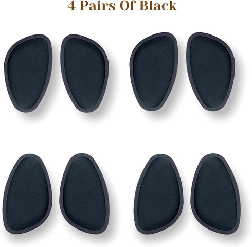 CB 4-Pairs Forefoot Shoe Metatarsal Pads, Ball-of-Foot Sponge Cushions Inserts Insoles, Shoes Too Big, Foot Pain Relief, for Men & Women, Kids Sho...