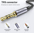 MOSWAG Headphone Splitter 3.5mm Stereo to Dual 3.5mm Female Headphone Jack Audio Stereo, Extension Cable Audio Stereo Y Splitter Compatible with i...