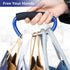 JIALEEY Grocery Bag Shopping Bag Holder Handle Carrier Tool Multi Purpose Snap Hook Stroller Hook Set Organizer Accessories with Soft Foam Grip fo...