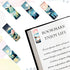 Magnetic Bookmarks for Book Lovers, 12 pcs Magnet Landscape Bookmark Scenery Painting Page Clips Book Markers for Reader/Writer/Women/Men/Girls/Te...
