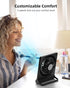 Koonie Portable Desk Fan, 3.5-20hrs Battery Operated Small USB Fan with Ultra Quiet 220° Tilt Folding, Rechargeable Personal Fan with 3 Speeds Str...