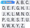 26pcs Scrabble Style Letters Stencil, Reusable Scrabble Letters for Wall Decor, DIY Crafts, Painting and Family Names (5 inch)...