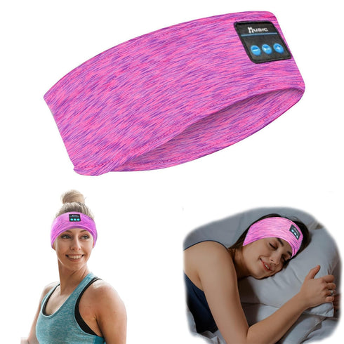 Bluetooth Headphones, Sleep Headphones Headband Wireless for Sleeping Side Sleepers - Adjustable Sleep Headphone, and Bluetooth Headbands for Wome...