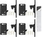 RV Drawer Latches and Catches, 4 Pack RV Cabinet Door Latches and Catches, 10 LBS Pull Force Latch for RV Camper Motor Home Trailor Office Cabinet...