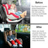 MOVINPE Car Sun Shade for Baby Kids 2 Pack Static Cling Side Window Car 80GSM Rear Sunshades Universal with 8 Suction Cups and Storage Bag - Sun G...