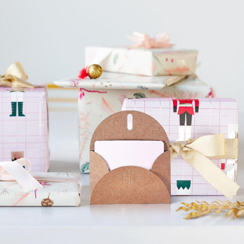 50PCS Mini Cards with Envelopes, Mini Envelopes with Heart Shaped Clasp, Small Cards with Envelopes Gift Card Envelopes Business Card Envelopes fo...