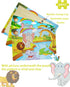 Puzzles for Kids Ages 4-6, 4 Packs 60 PCs Jigsaw Wooden Puzzles Preschool Educational Toys Gifts for Children Ages 3-5 4-8, Kids Dinosaur Puzzles ...