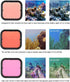 Waterproof housing case for GroPro Hero 5 6 7 Black action camera with underwater photography filters - Red, Light Red and Magenta; Straight-in De...