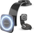 for iPhone MagSafe Car Mount Magnetic Phone Holder with Adhesive Suction Base, Fits iPhone 15/14/13/12 Pro/Plus/Max and Android Phones with Ring A...