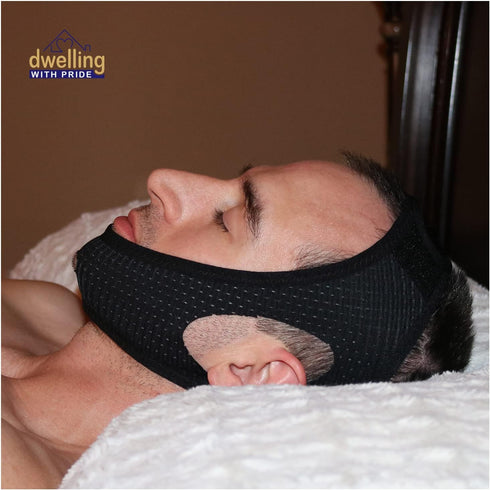 Anti Snore Chin Strap - Anti-Dry Mouth Chin Strap for CPAP Users - Stop Noise - Snoreless Sleeping Solution for Men and Women - Breathing Aid for ...