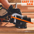 VANQUISH Aluminum Frame Mini Wood Hack Saw Metal Cutter Hand Hacksaw for Woodworking (4851)...
