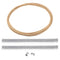 House2Home Upholstery Stay Wire for Sofa Furniture Springs, 40ft with 80 Clips, 16 Gauge Paper Wrapped Wire, Includes Instructions...