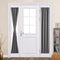 MIULEE Sidelight French Door Blackout Curtain Thermal Insulated Drapes Light Blocking Window Treatment Curtain for Narrow Glass Door Rod Pocket wi...