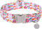 Easter Dog Collar, Cotton Easter Egg Collar for Puppy Girl Boy Dog or Cat, Easter Day Gift Rabbit Dog Collar, Cute Carrot Pet Dog Collar with Meta...