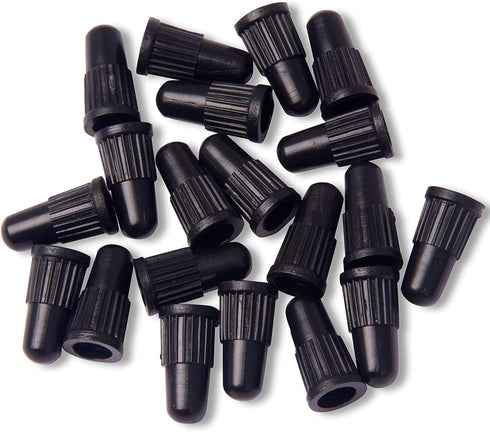 Black Presta Valve Caps Plastic Bike Tubeless Tire Caps Air Dust Stem Covers-Used on Presta/French Valves for Bicycle, MTB Mountain Bike, Road Bik...
