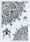 DIY Decorative Mandala Stencil Template for Painting on Walls Furniture Crafts, Mandala (A4 Size)...