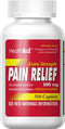HealthA2Z® Extra Strength Pain Relief | Acetaminophen 500mg | Contains No Aspirin | Fever Reducer | Pain Reliever (500 Count (Pack of 1))...