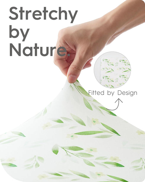 Changing Pad Cover for Girls Boys, TotBasic Premium Soft Boho Changing Table Covers, Stretchy Jersey Changing Table Sheets - Fits All Standard Cha...