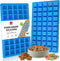 Walfos Square Silicone Molds, Silicone Dog Treat Molds for Baking and Freezing, Non-Stick Food Grade Silicone Baking Molds for Puppy Dog Treats, C...
