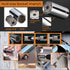 Home DIY tools Universal Socket Wrench Auto Adjustable Size(7-19mm) with Strong Magnetic Screw Driver and Bendable Extension Cable for Corner Driv...