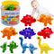 Alphabet Matching Dinosaur Toys,13 Dinos - 26 Letters,Preschool Activities Montessori Fine Motor Toys,Gifts for 18 Months 2 3 4 Year Old Boys Girl...