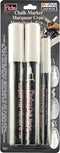 UCHIDA 48023-3A Bistro Chalk Marker, 3 Tip Sizes, White...