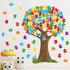 Classroom Tree Bulletin Board Set, Puzzle Pieces Classroom Bulletin Cutouts Tree Wall Decors Supplies for School Elementary Teacher Chalkboard...