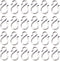 24PCS 1.7Inch Clear Plastic Punch Bowl Cup S Hooks...