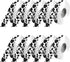 10 Yards x 10 Rolls Cow Print Ribbons – 10PCS Cow Print Ribbons 10 Yards Each Curling Ribbon Cow Ribbon for Children's Party Western Cowboy Theme ...