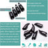 20 Pack Garden Digging Claw for Gardening Gloves Replacement Detachable Universal Finger Claws for Planting Weeding Dig Plant Yard Protective Safe...