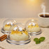 EchoDone 50 Set Clear Plastic Mini Cupcake Boxes Muffin Pod Dome Muffin Single Container Box Wedding Birthday Gifts Boxes Supplies (Silver)...